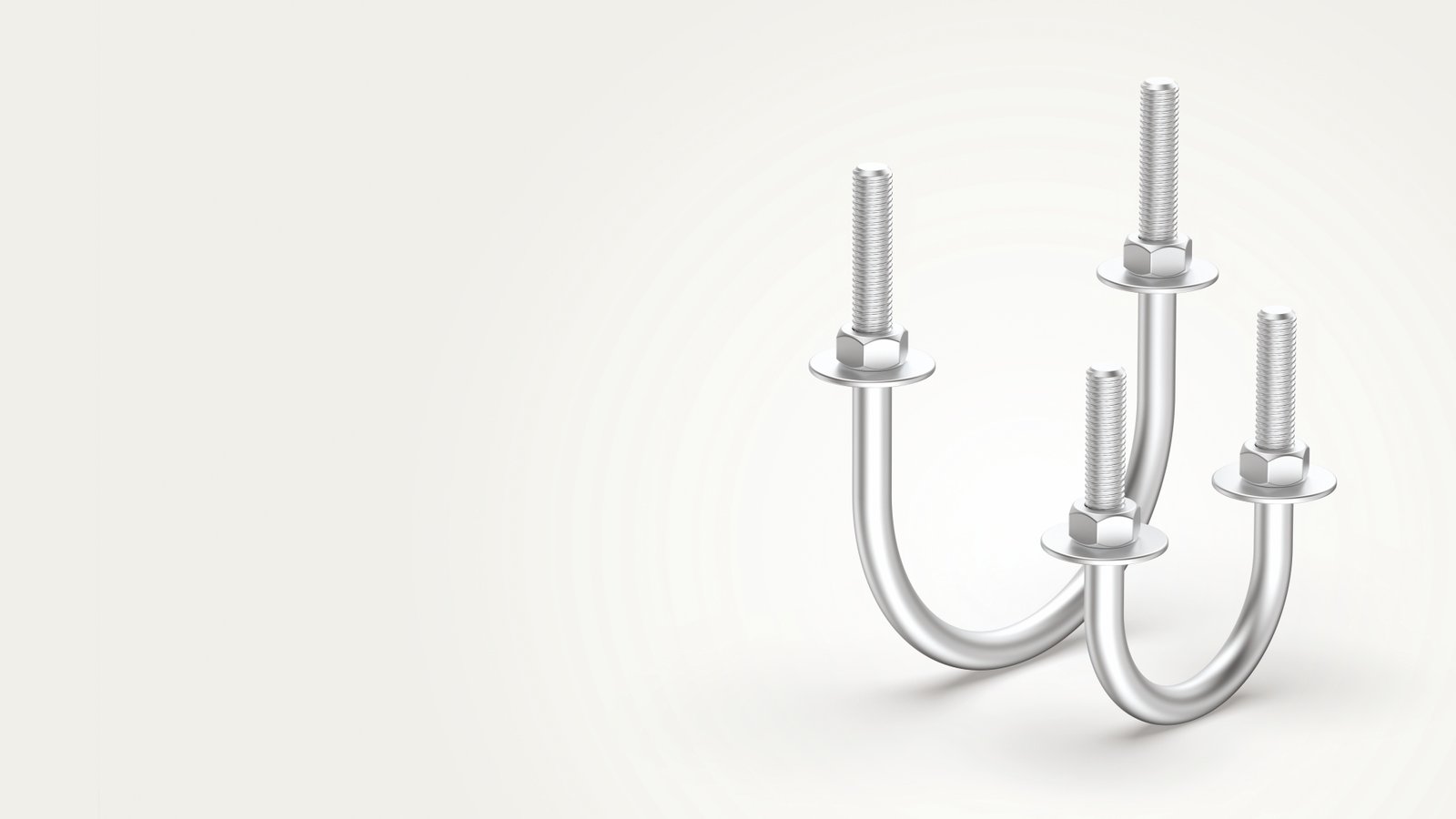 U Clamp With Washer and Nut